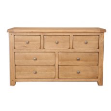 Beachcroft Rustic 7 Drawer Wide Chest Beachcroft Rustic 7 Drawer Wide Chest