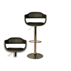 Abigail Bar Stool Black