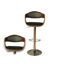 Abigail Bar Stool Walnut