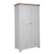 Beachcroft Slate 2 Door 2 Drawer Wardrobe