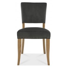 Invictus Upholstered Dark Grey Chair Invictus Upholstered Dark Grey Chair