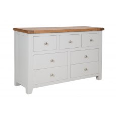 Beachcroft Slate 7 Drawer Wide Chest