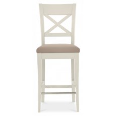 Meredith X Back Bar Stool