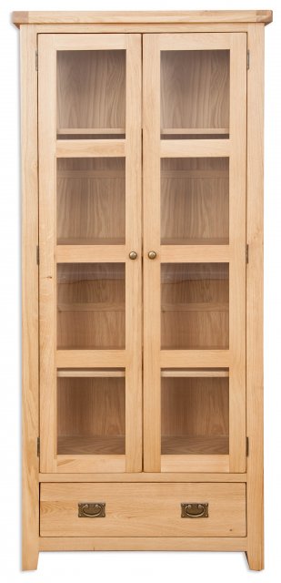 Beachcroft Beachcroft Light Oak Display Cabinet