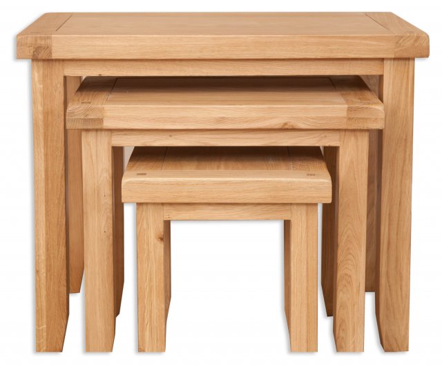 Beachcroft Beachcroft Light Oak Nest of Tables