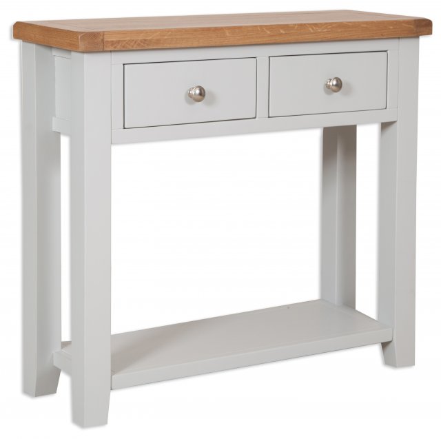Beachcroft Slate 2 DRAWER CONSOLE TABLE