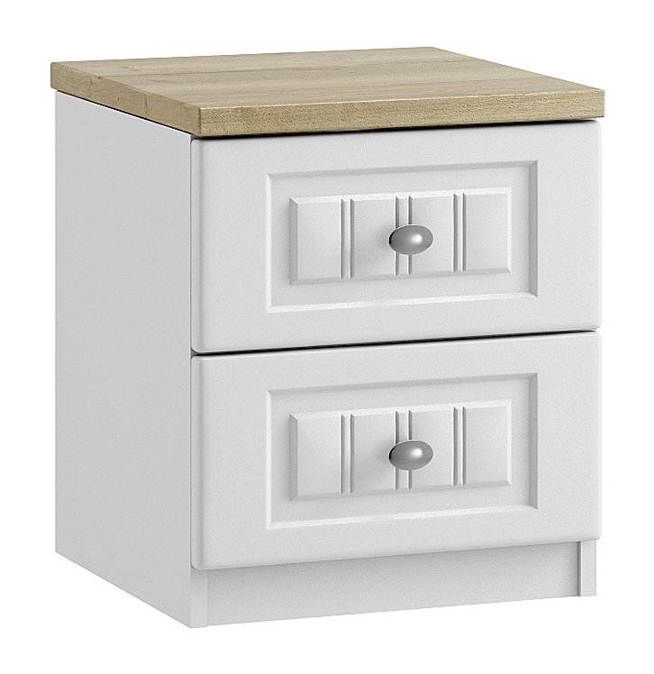 Palma 2 Drawer Bedside