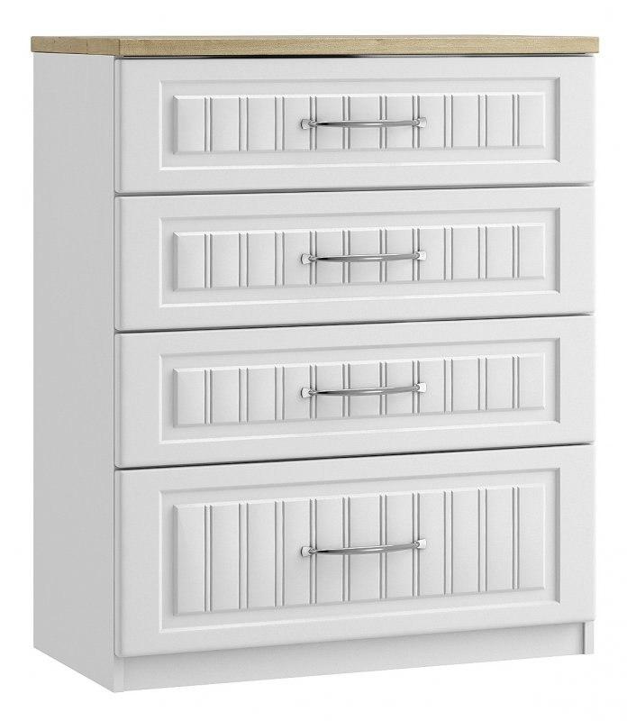 Palma 4 Drawer Chest (1 Deep Drawer)