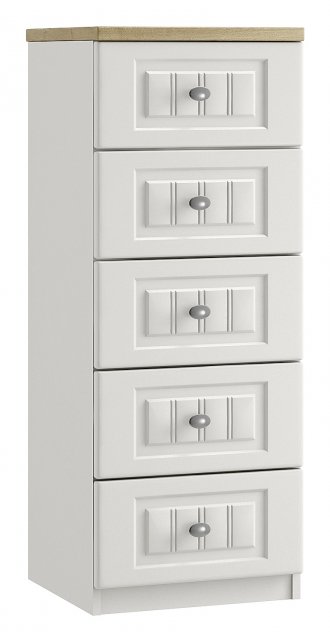 Palma 5 Drawer Narrow Chest