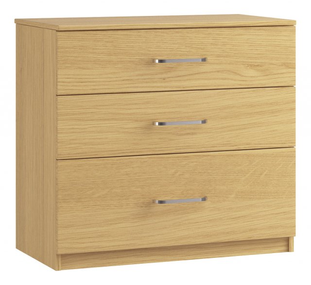 Rhianna 3 Drawer Midi Chest