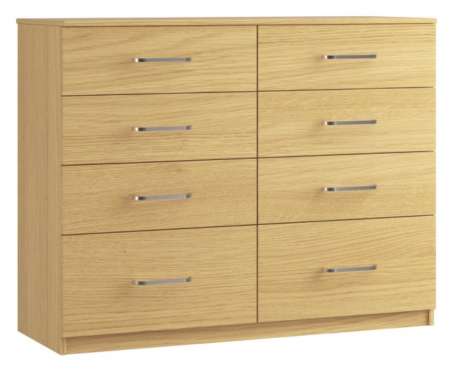 Rhianna 8 Drawer Twin Chest