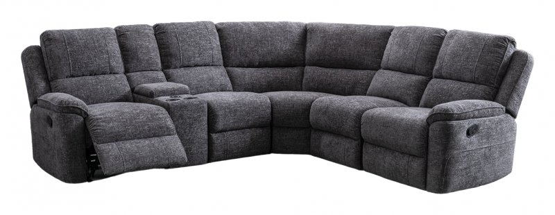 Delaney Manual Recliner Corner Sofa