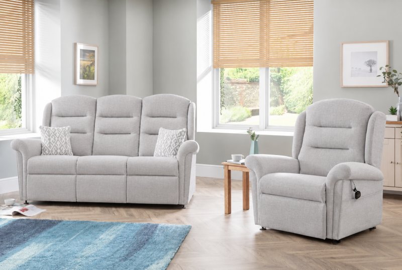 Hazel 3 Seater Static and Power Recliner Chair