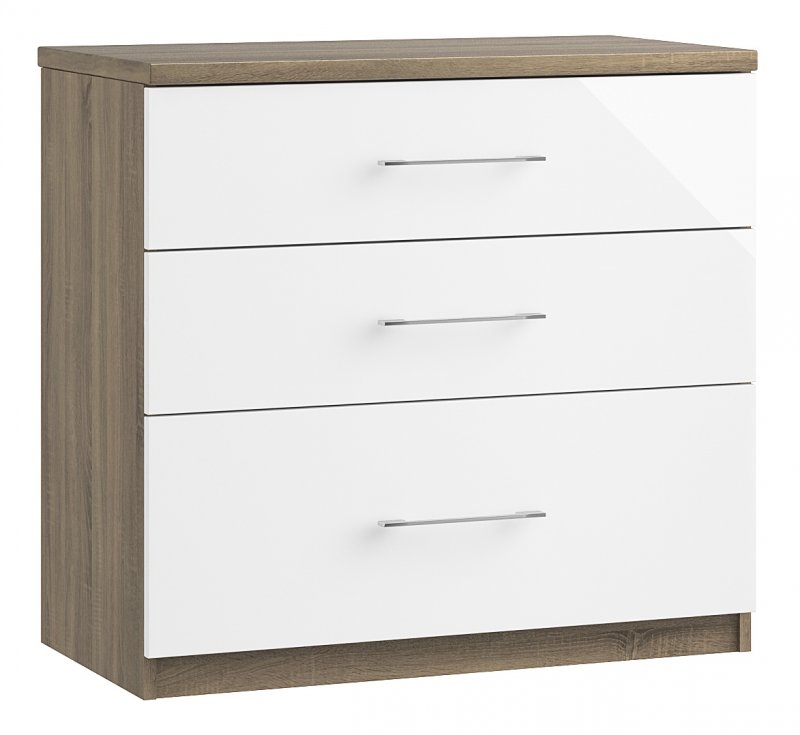 Cologne 3 Drawer Midi Chest