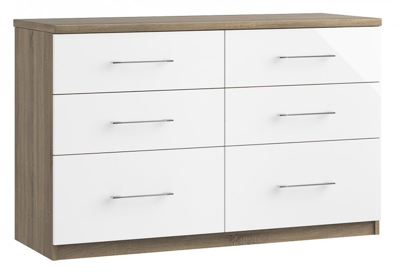 Cologne 6 Drawer Twin Chest