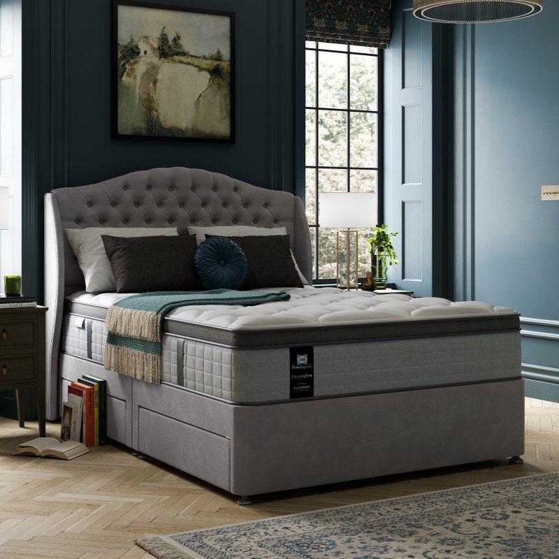 Elevate Ultra Hawking Divan & Mattress Set