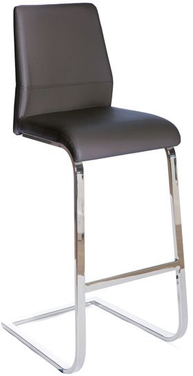 Stockholm Bar Stool Grey