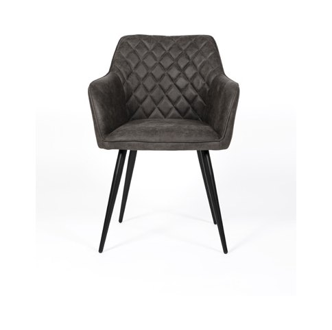 Charlotte Carver Chair Grey