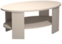 Davina Oval Coffee Table