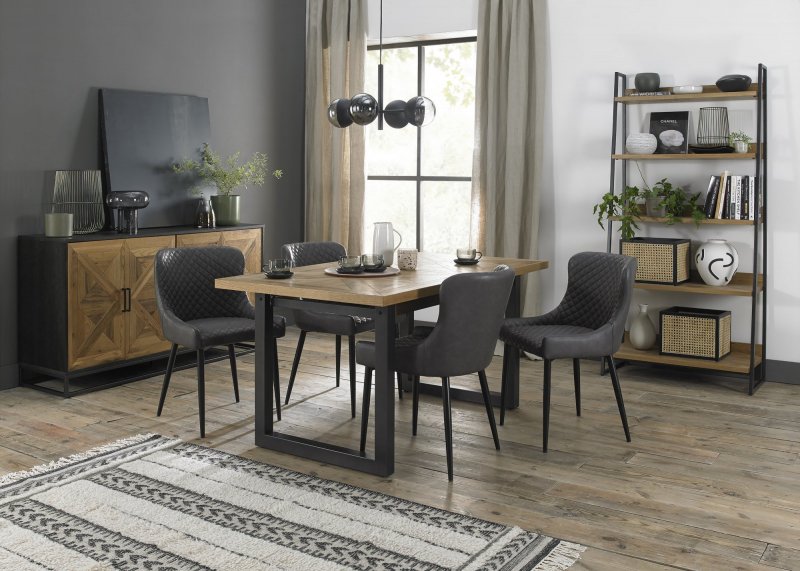 Bentley Design Invictus 4-6 Dining Table Set (Cezanne Chairs)