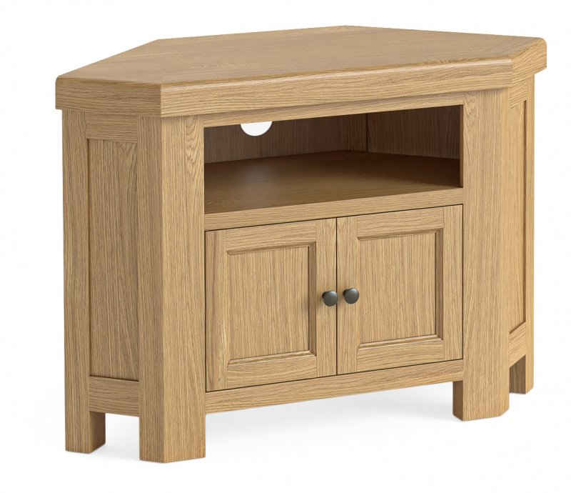 Newmarket Corner TV Unit with 2 Doors