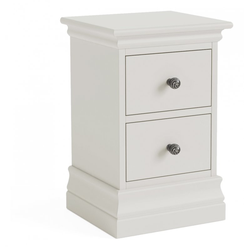 Buckingham Narrow Bedside in Cotton