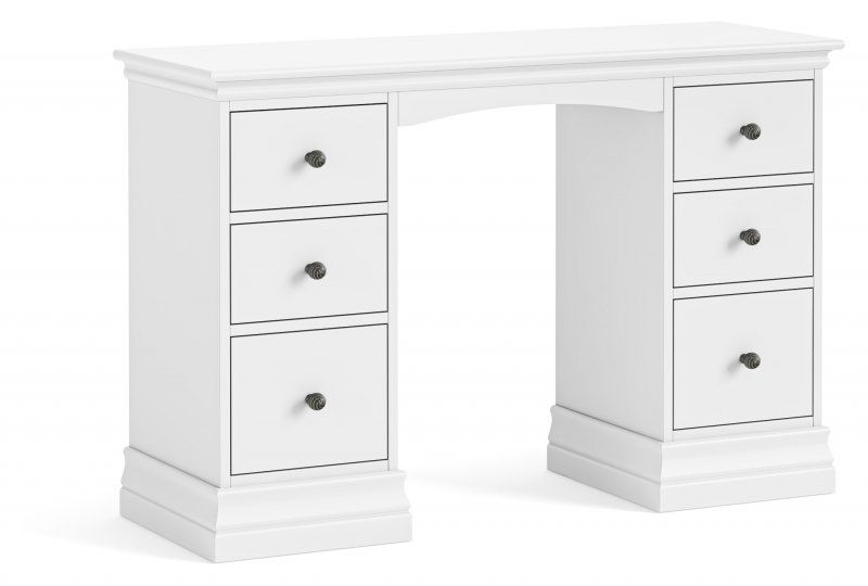 Buckingham Double Pedestal Dressing Table