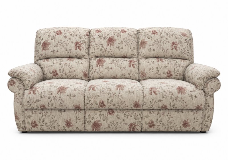 Sophie 3 Seater in Floral Nude