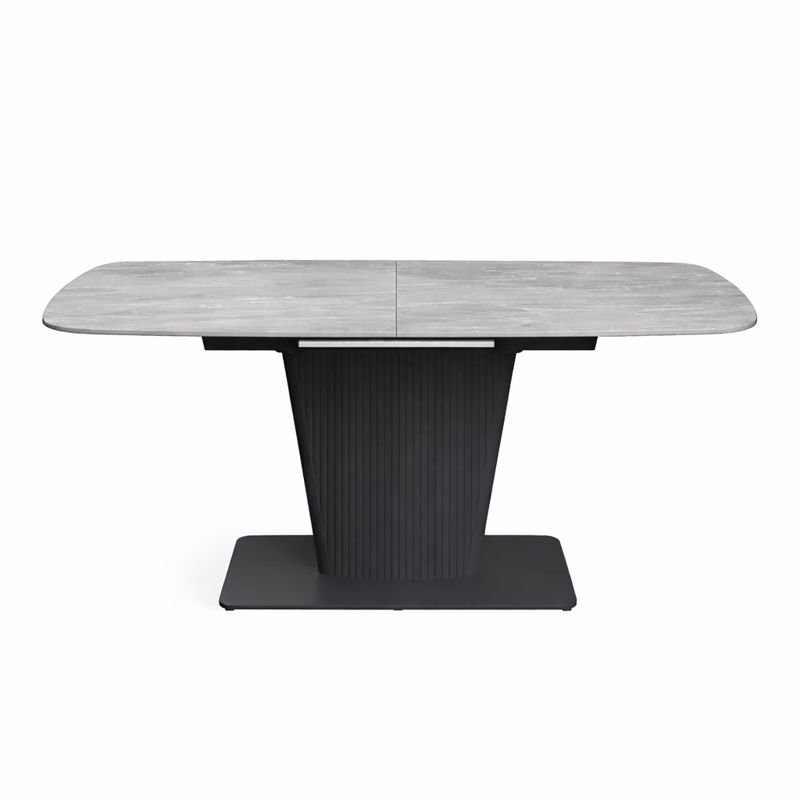 Cora Grey Ceramic Extending Dining Table