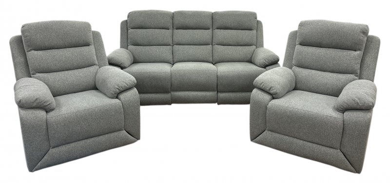 Monica Manual Recliner 3 Seater & Arm Chairs