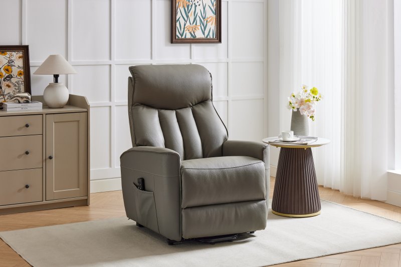 Betty Quadruple Motor Riser Recliner in Taupe