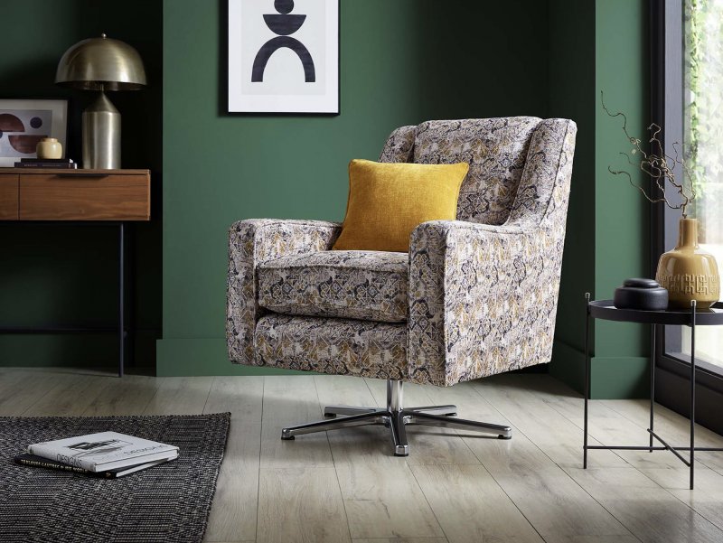 Isha Accent Swivel Chair
