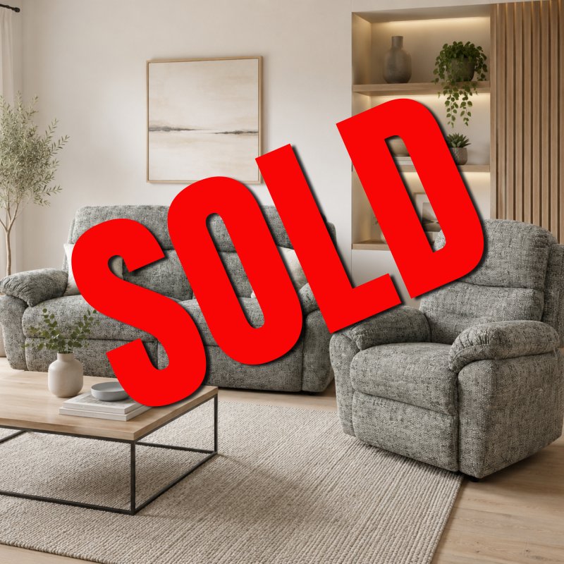 Luxembourg 3 Seater Power Recliner & Static Arm Chair