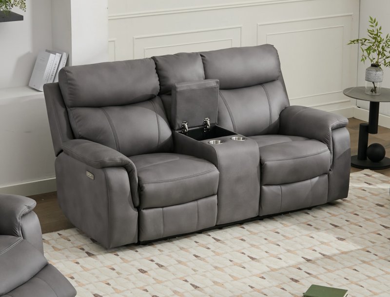 Mombassa 2 Seater Console Power Recliner
