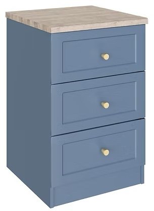 Merton 3 Drawer Bedside