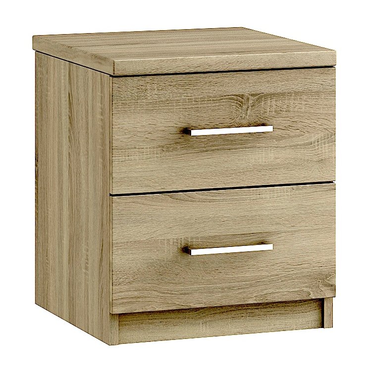 Montreal 2 Drawer Bedside