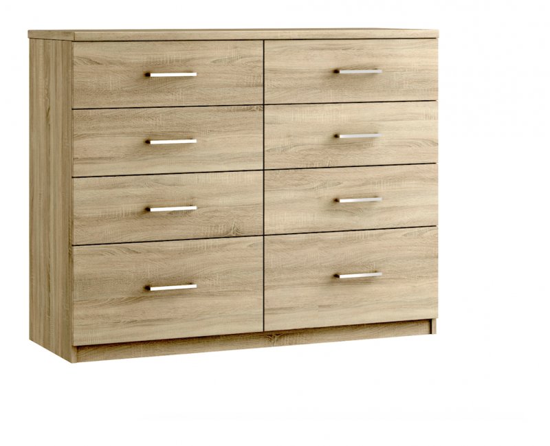 Montreal 8 Drawer Twin Chest