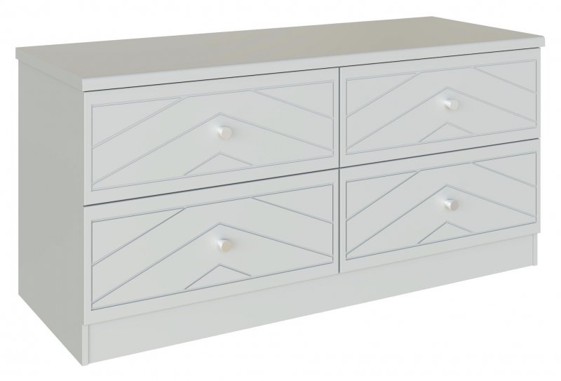 Tivoli 4 Drawer Twin Chest