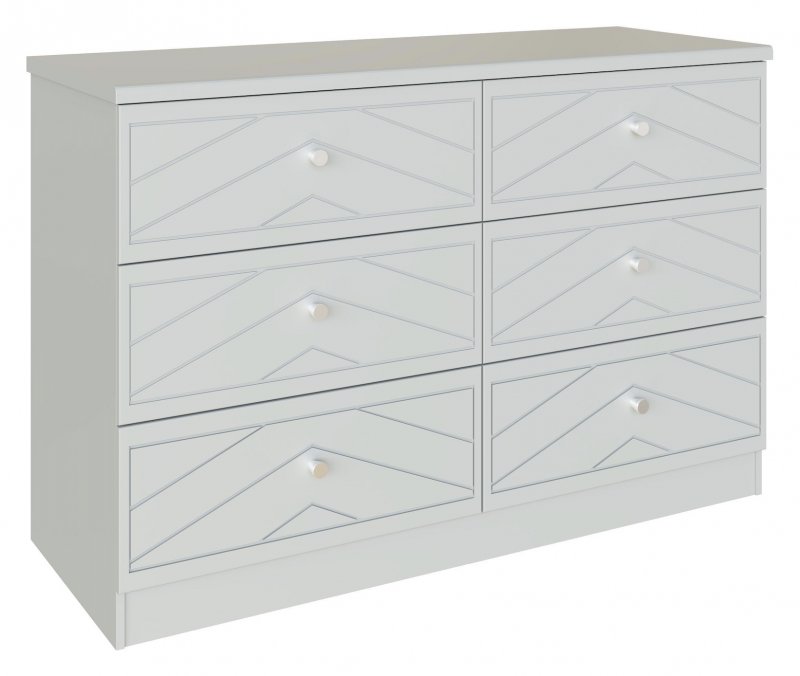 Tivoli 6 Drawer Twin Chest