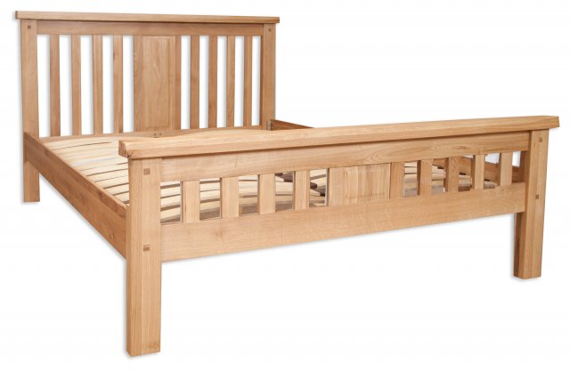 Beachcroft Light Oak Double Bed