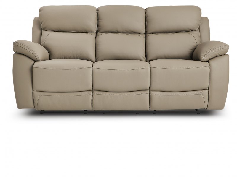 Rosanne 3 Seater Recliner in Taupe
