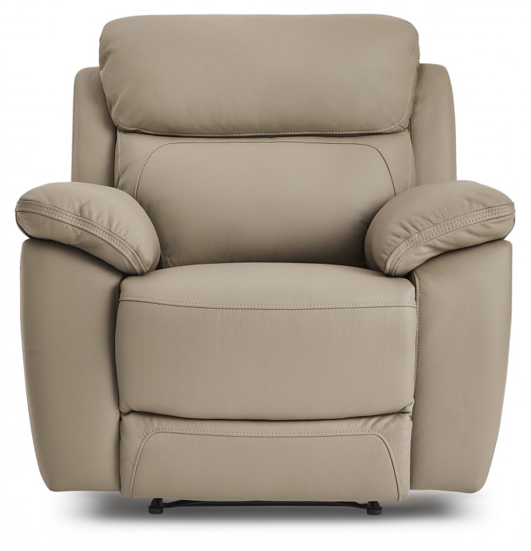 Rosanne Reclining Armchair in Taupe