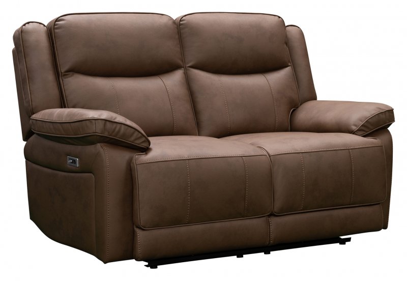 Tamara 2 Seater Recliner in Chestnut
