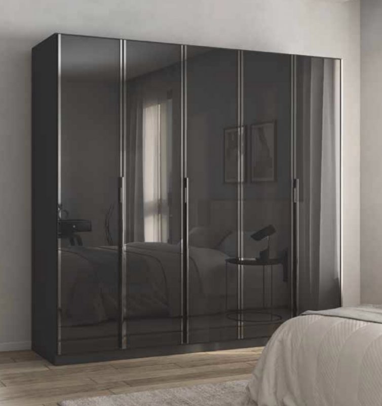 Evelyn 5 Door Hinged Wardrobe