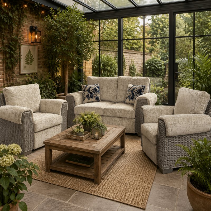 Trento 2 Seater & 2 Arm Chairs