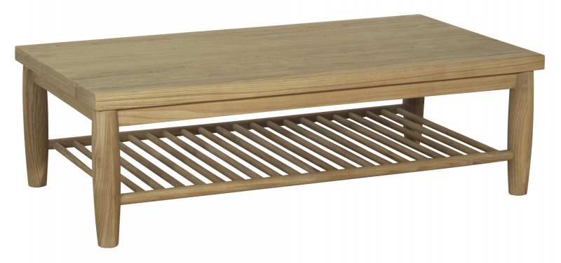 Devonshire Oak Coffee Table With Shelf