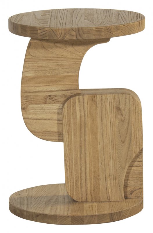 Devonshire Oak Round Side Table
