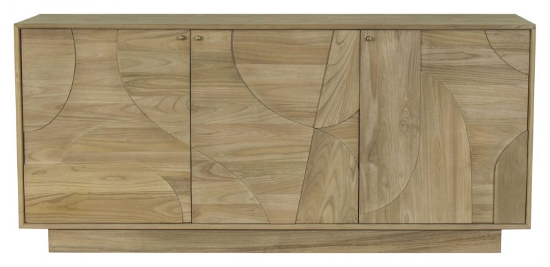 Devonshire Oak 3 Door Sideboard