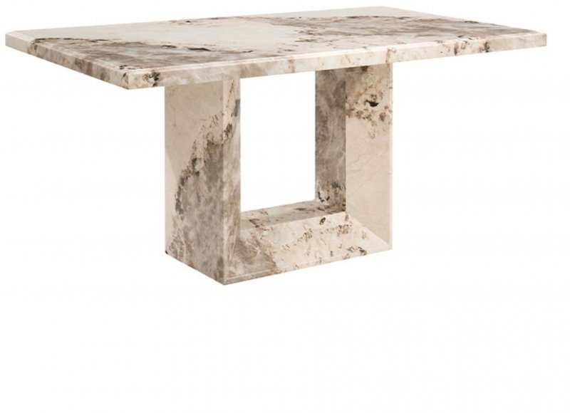 Artist Dining Table in Mottled Mocha