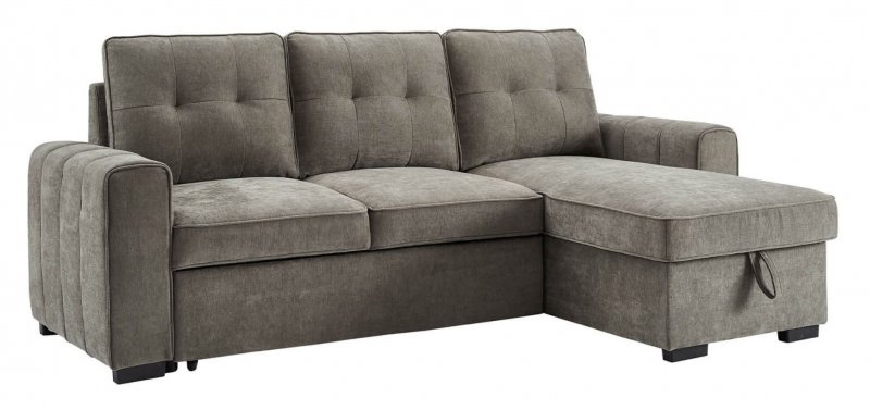 Tavern Corner Group Sofa Bed in Grey